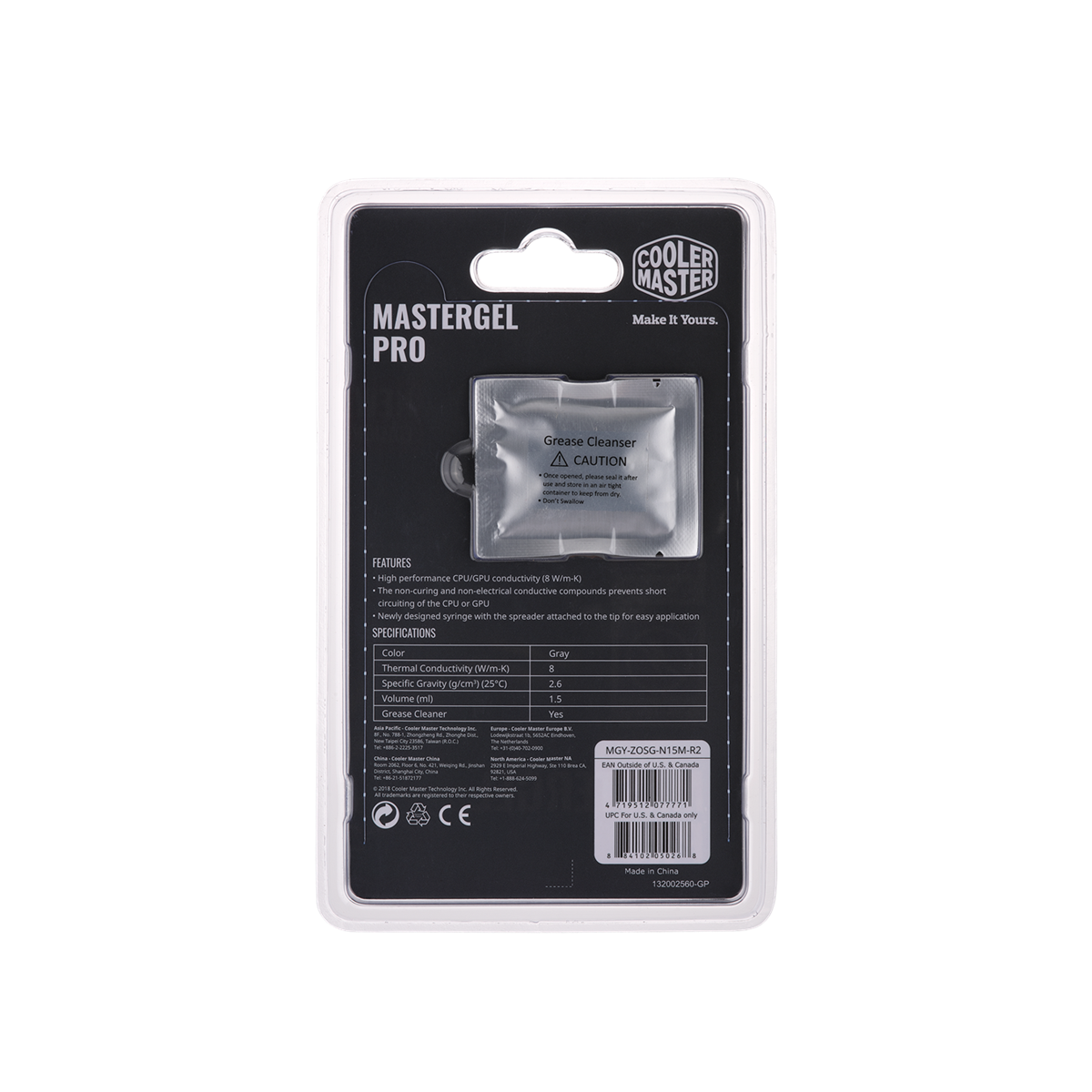 Cooler Master THERMAL Paste MASTERGEL PRO Cooler Master THERMAL Paste MASTERGEL PRO